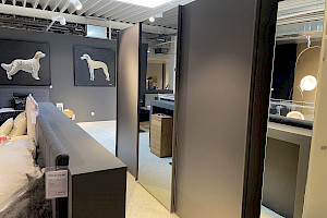 Loddenkemper Schiebetürenschrank anthrazit