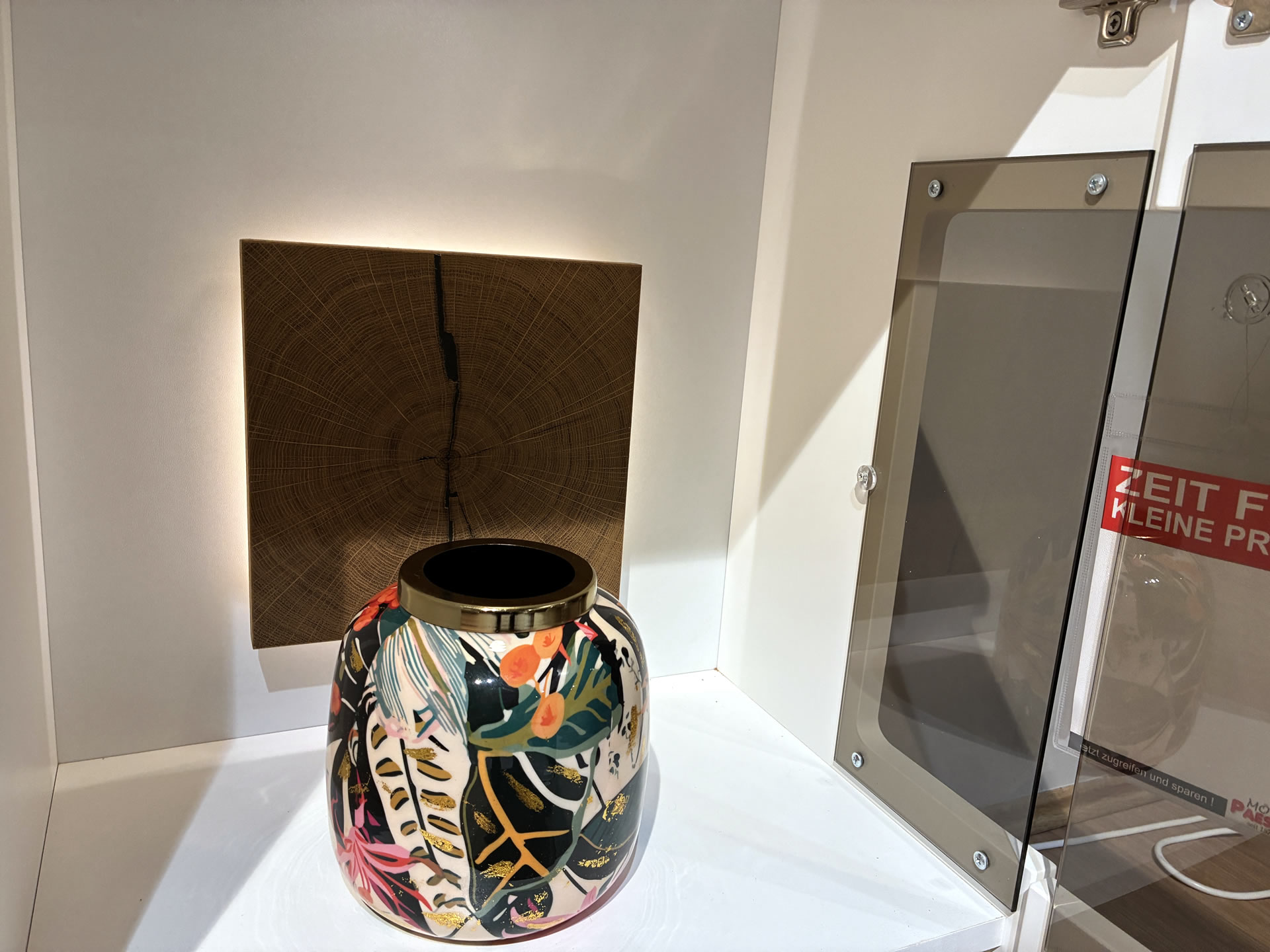 Sideboard Mailand in Soft-White- Wildeiche