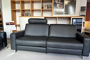 Hochwertige Ledergarnitur