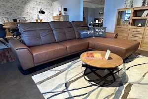 Polstergarnitur Leder Vincenza