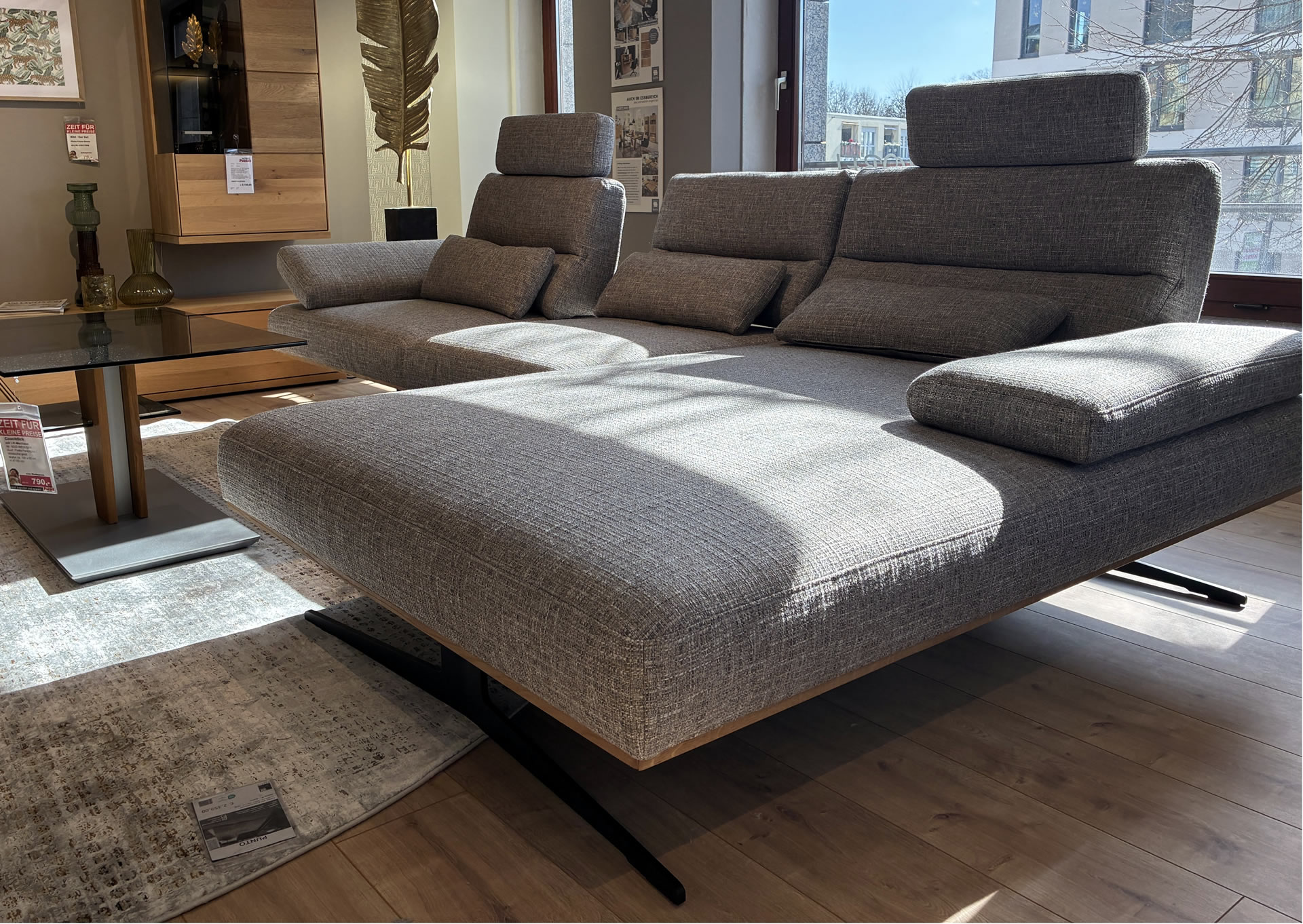 Polstergarnitur COSIMA mit Sitztiefenverstellung