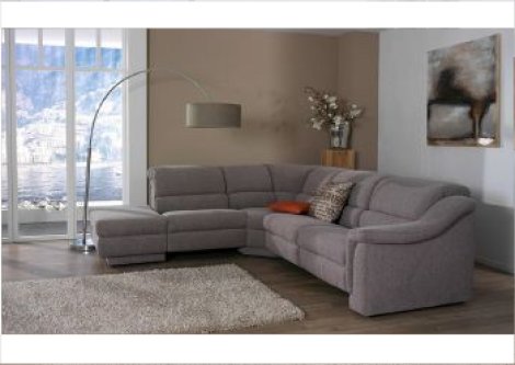 Polstergarnitur Z22801 - Stoffbezug, inkl. Relaxfunktion