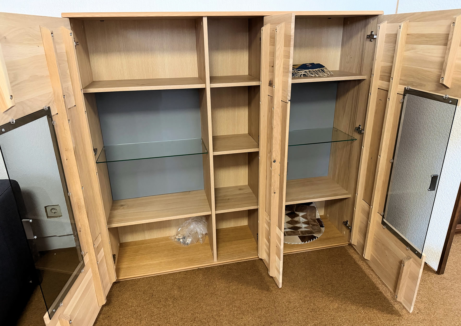 Highboard TL1984 Bologna von MCA - Eiche Bianco