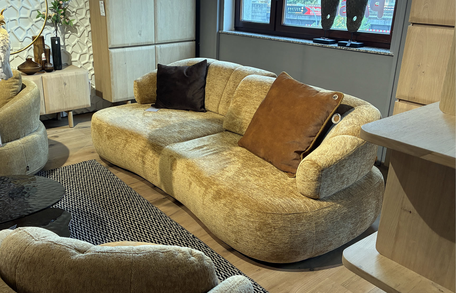 H&H Burgos 3,5-Sitzer mit Sitztiefenverstellung